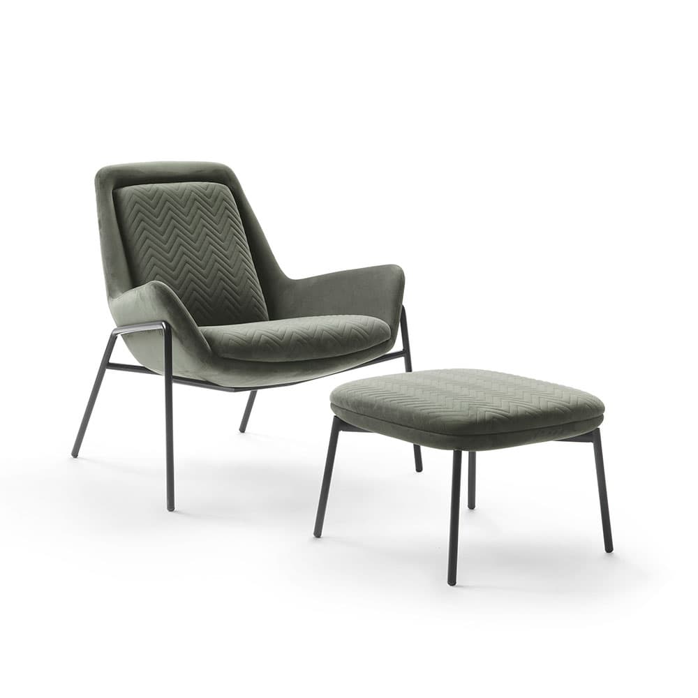 Mia Armchair Accent Collection by Naustro Italia