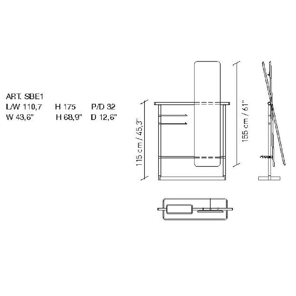 Ben Coat Stand by Alivar