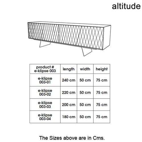 E-Klipse 003 Sideboard by Altitude