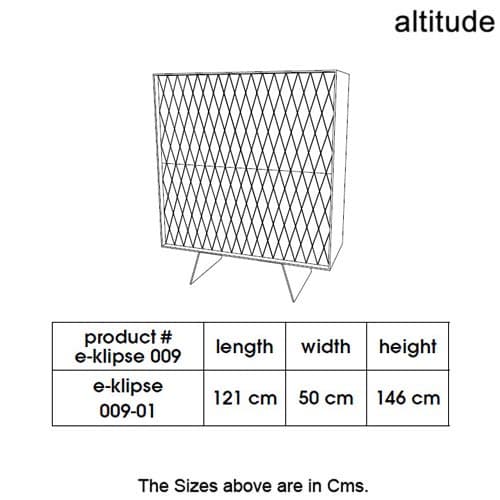 E-Klipse 009 Display Cabinet by Altitude