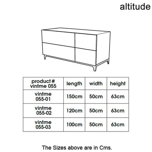 Vintme 055 Chest of Drawer by Altitude