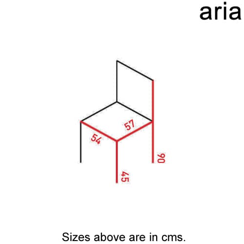 4 Socks Dining Chair by Aria