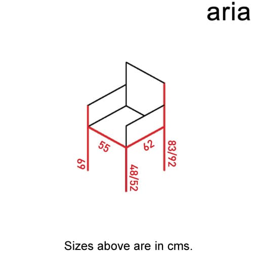 Galena - R Swiveling Office Chair  by Aria