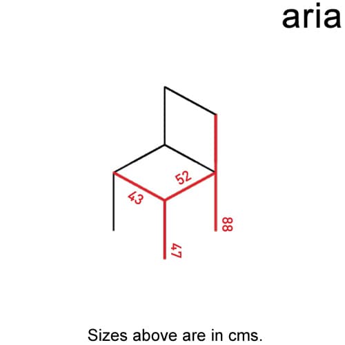 Giada - B Dining Chair by Aria