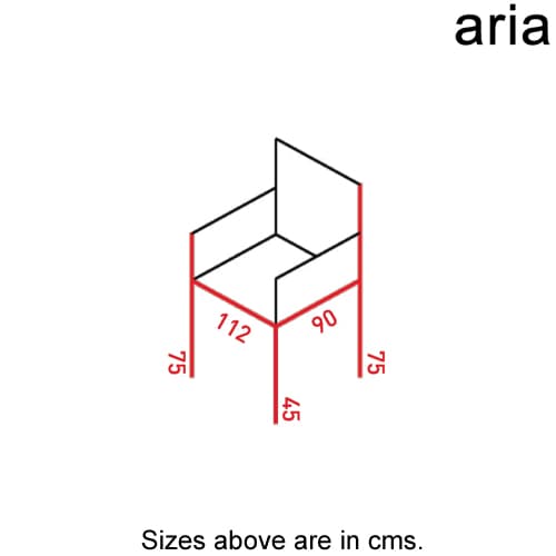 Stevenson - 02 Armchair by Aria