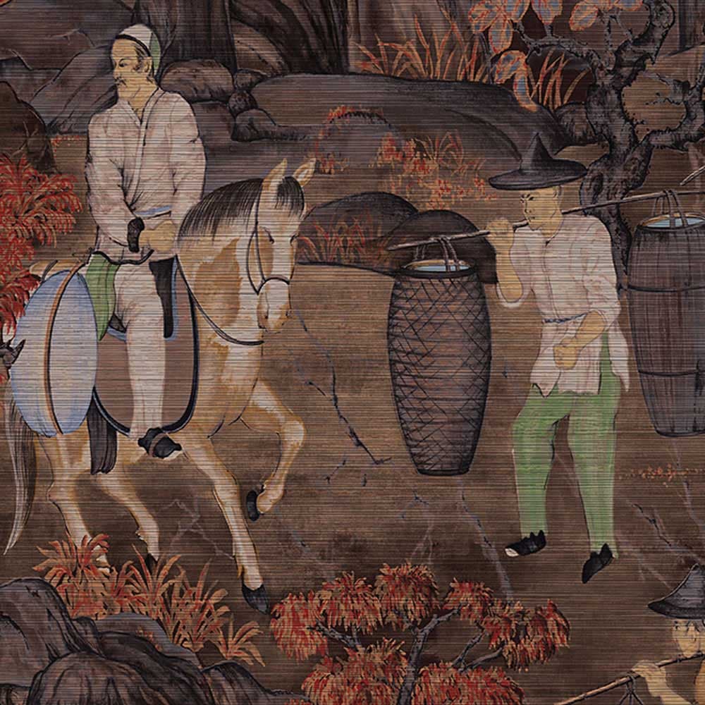 Toile De Tibet Wallpaper by Arte