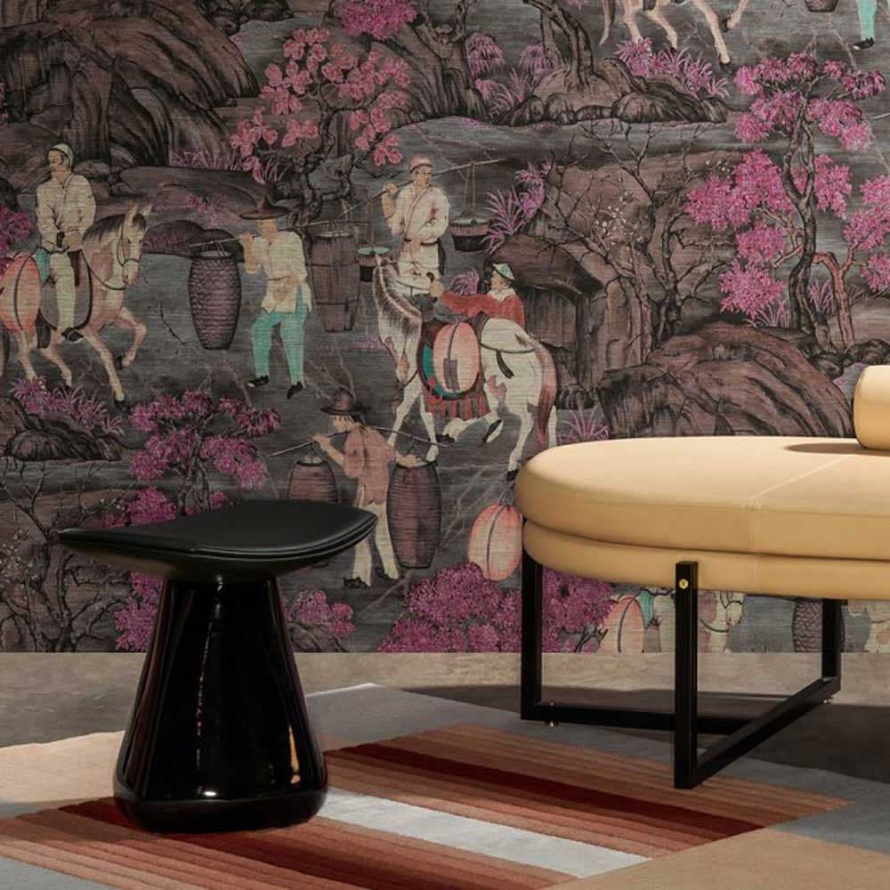 Toile De Tibet Wallpaper by Arte