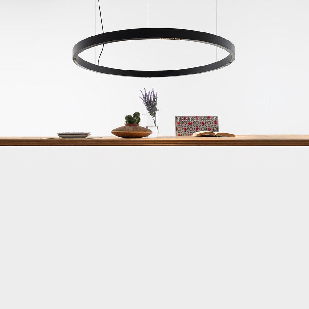 A24 Circular Stand-Alone Suspension Lamp by Artemide