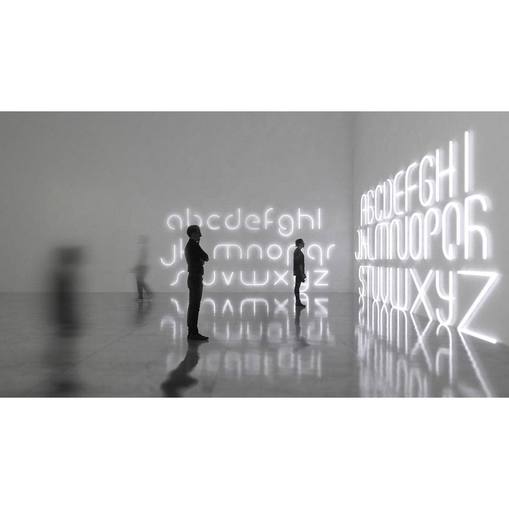 Alphabet Of Light Wall Lamp by Artemide