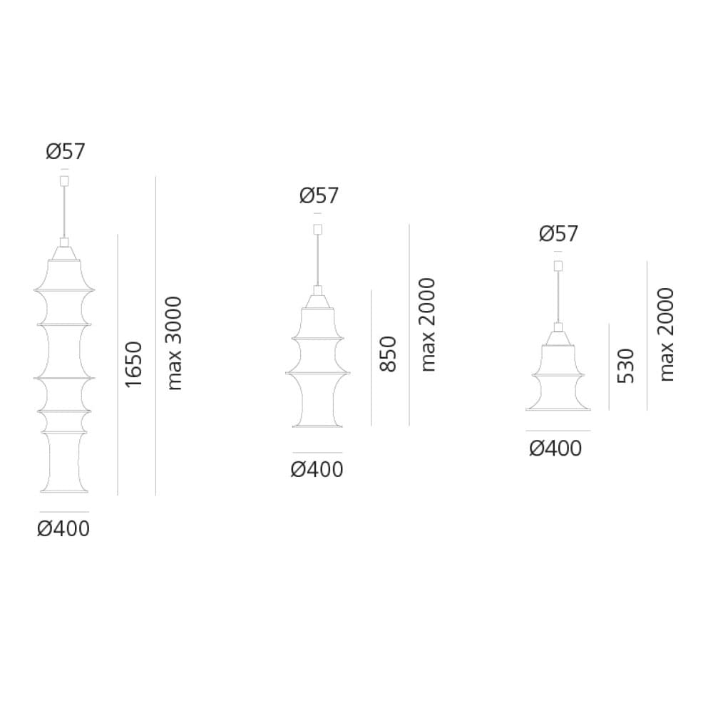 Falkland Suspension Lamp by Artemide