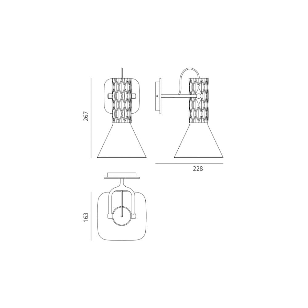 Flame Wall Lamp by Artemide