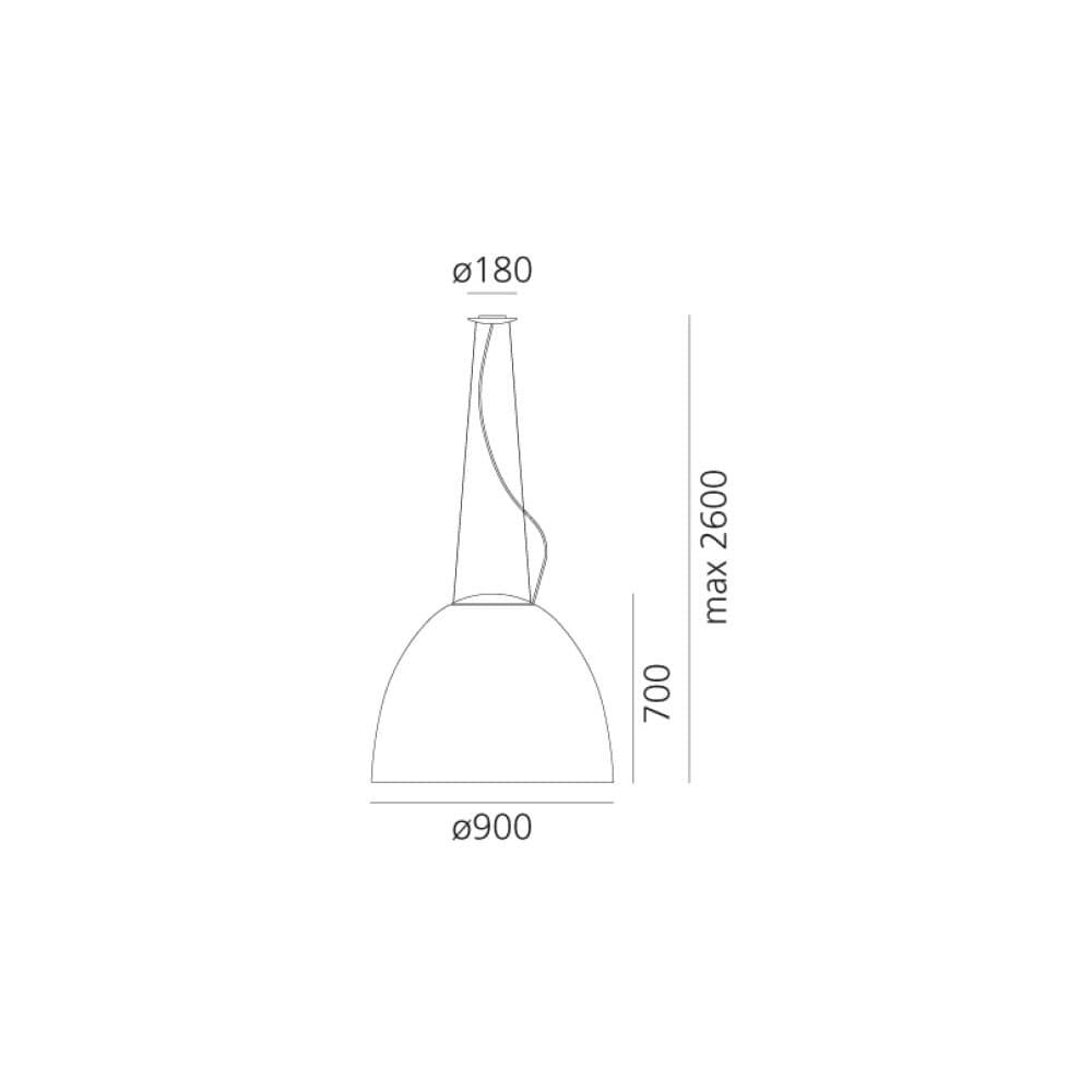 Only 1618 Suspension Lamp by Artemide