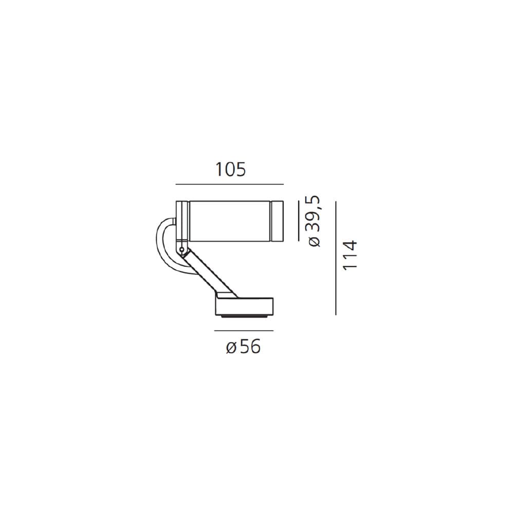 Barrier Micro Wall Lamp by Artemide