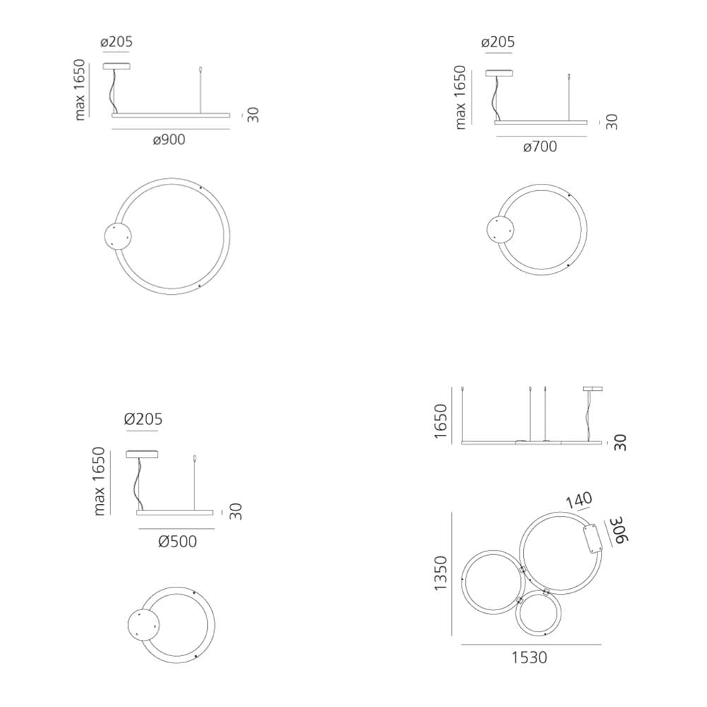 Ripple Suspension Lamp by Artemide