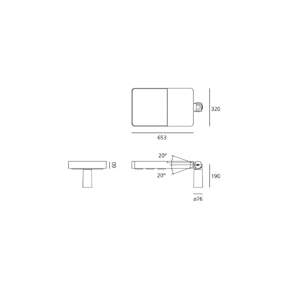 Substitute Pole Outdoor Lighting by Artemide