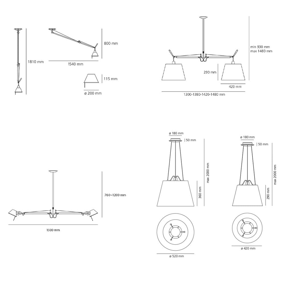 Ptolemy Suspension Lamp by Artemide