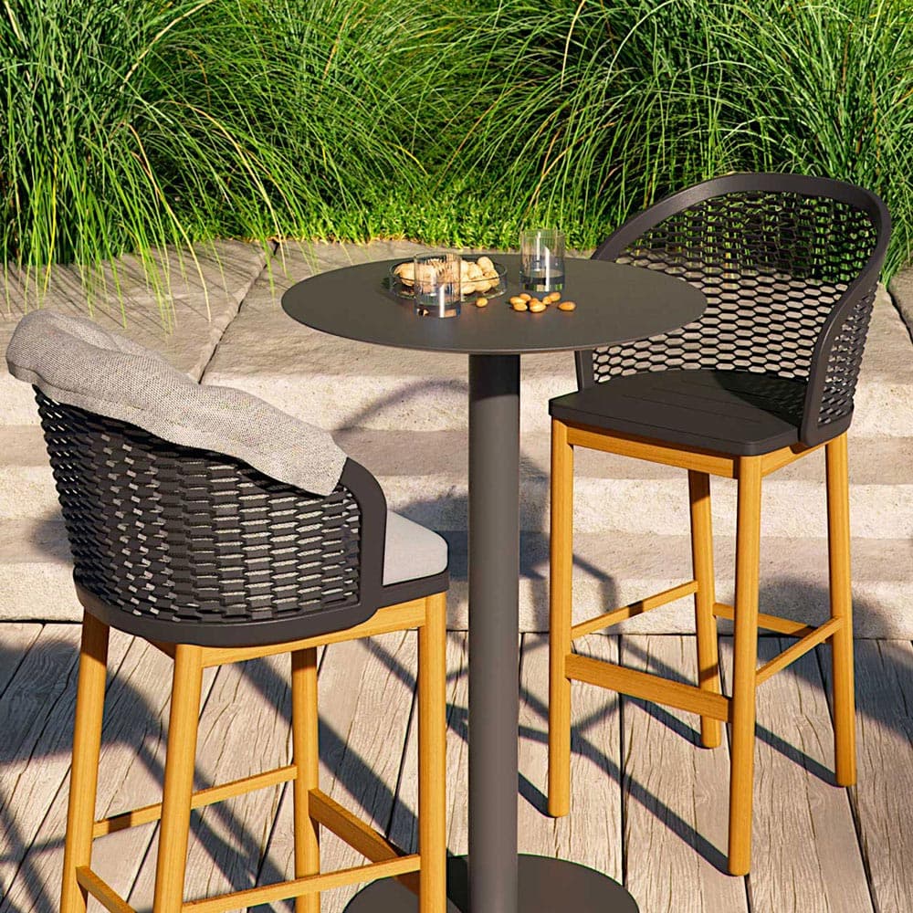 Cyrano Outdoor Bar Stool by Atmosphera