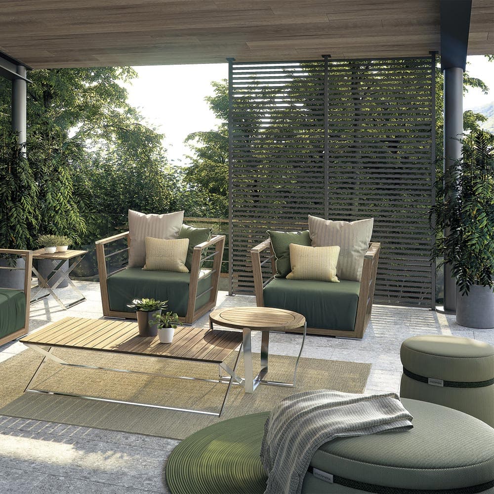 Levante Service | Outdoor Pouf | Atmosphera