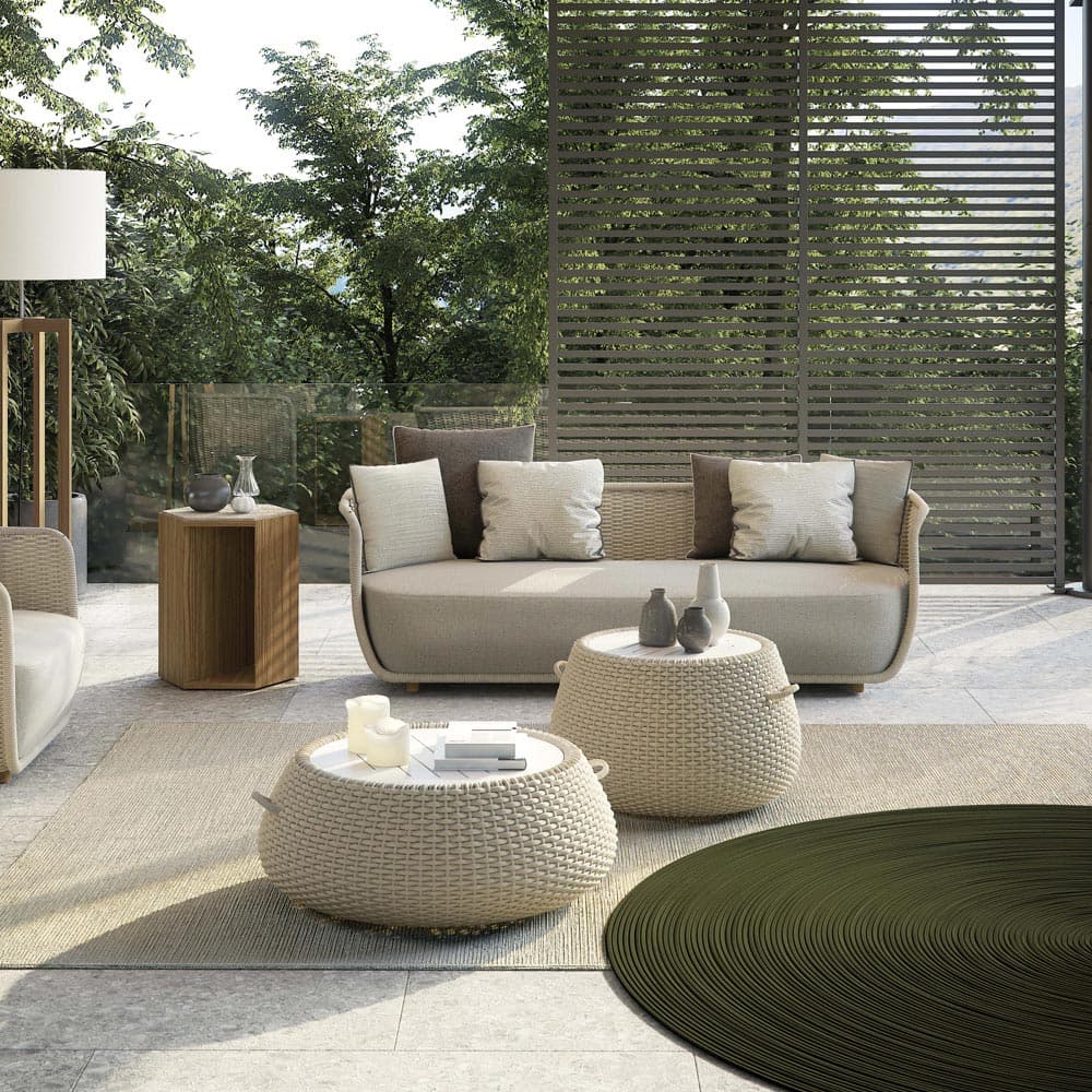 Levante Service | Outdoor Pouf | Atmosphera