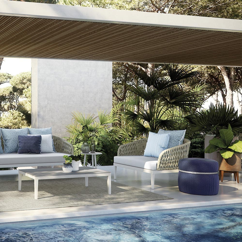 Levante Service | Outdoor Pouf | Atmosphera