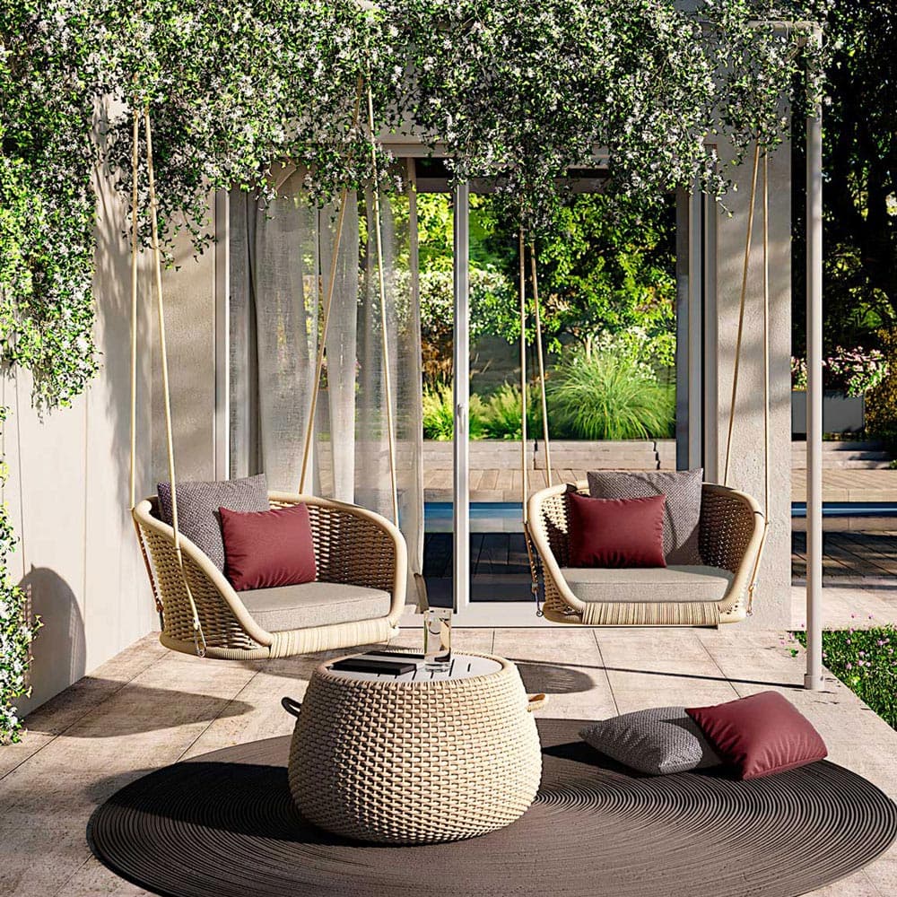 Ludo Rocking Outdoor Armchair by Atmosphera