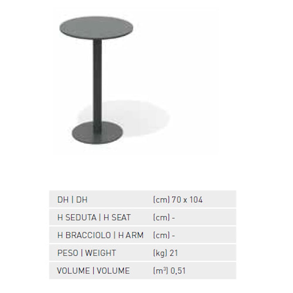 Net B Base Outdoor Table Atmosphera