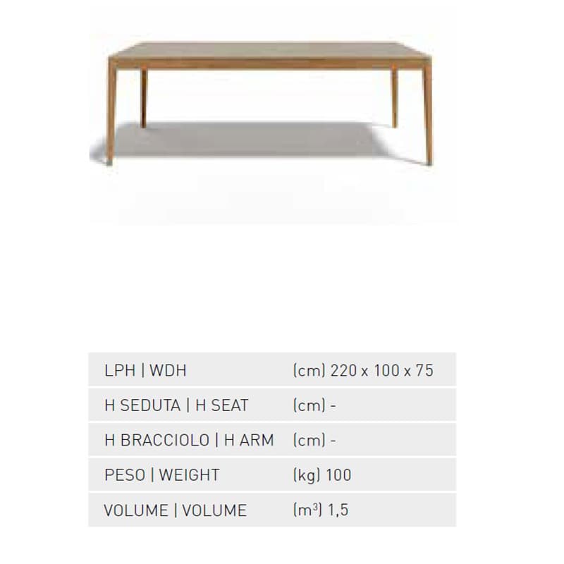 Dakota Outdoor Table by Atmosphera