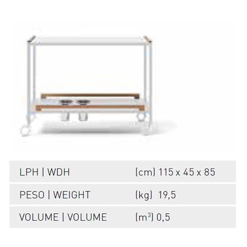 Flair Bar Trolley by Atmosphera