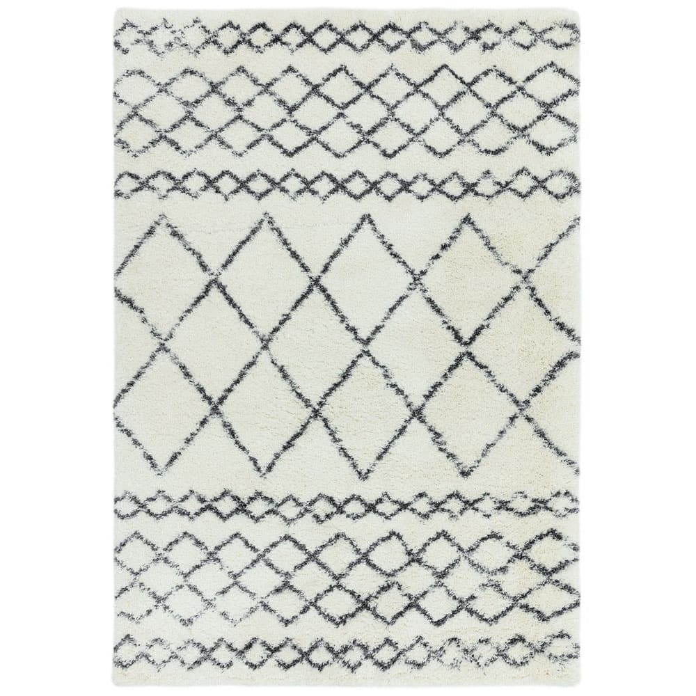 Alto Al02 Cream And Grey Rug by Attic Rugs