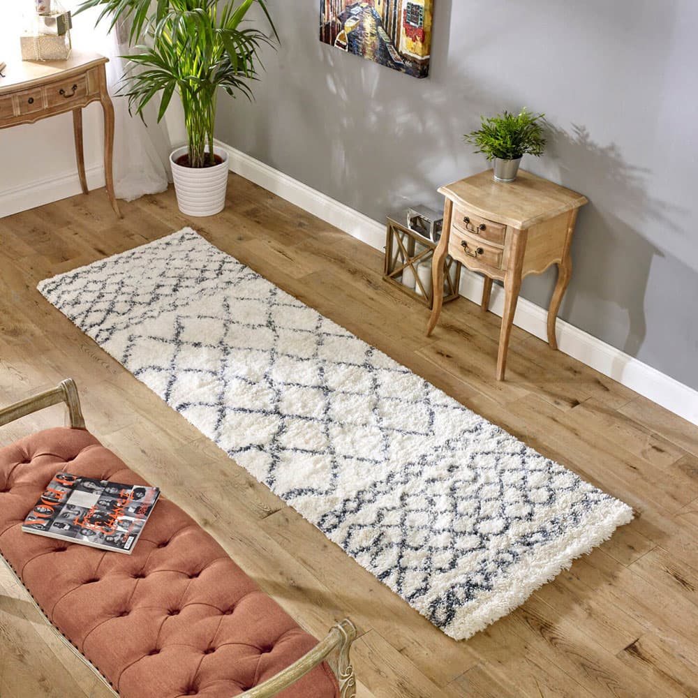 Alto Al02 Cream And Grey Rug by Attic Rugs