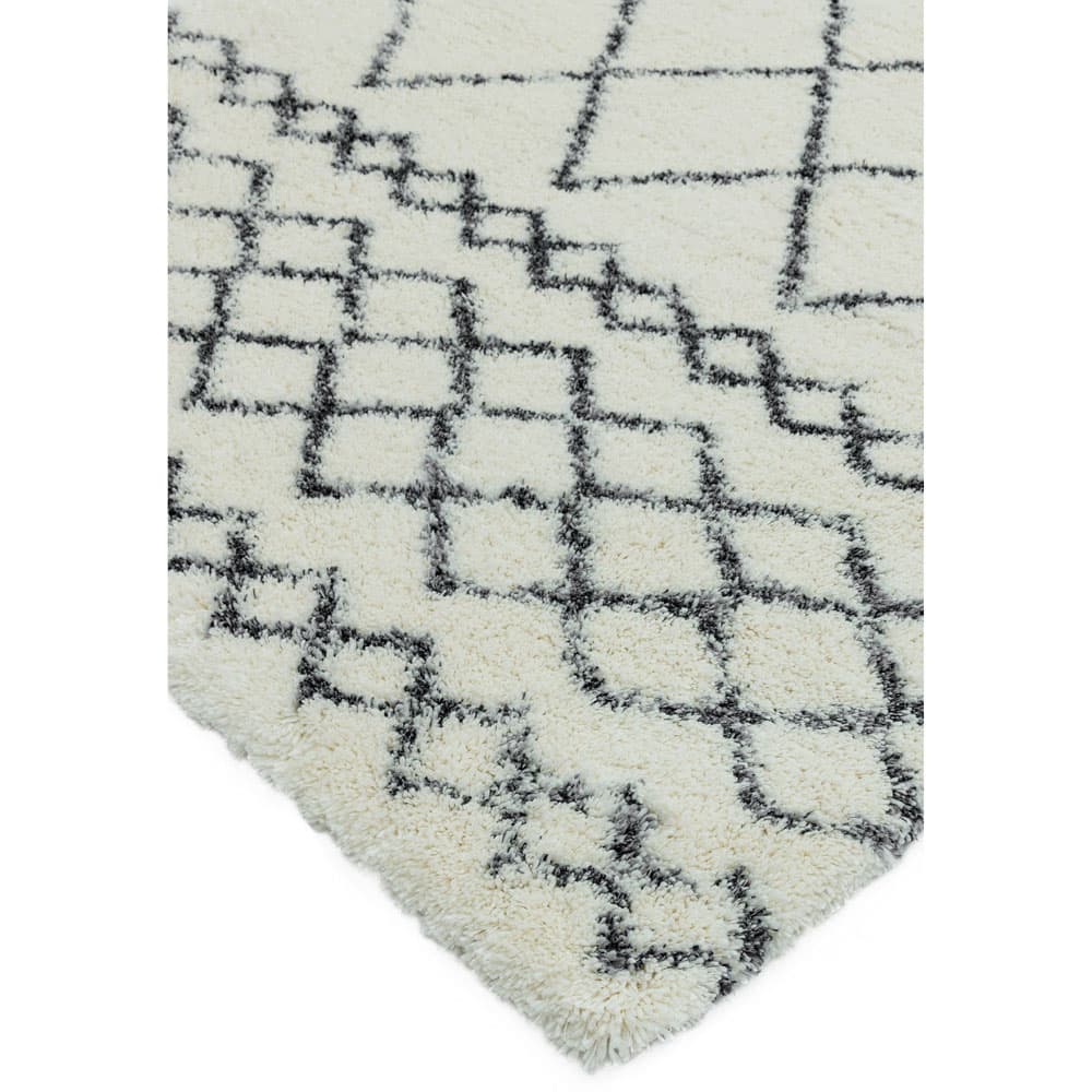 Alto Al02 Cream And Grey Rug by Attic Rugs