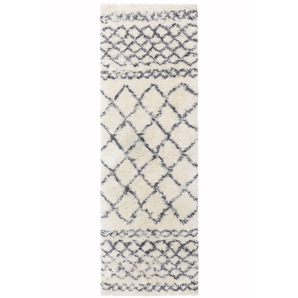 Alto Al02 Cream And Grey Rug by Attic Rugs