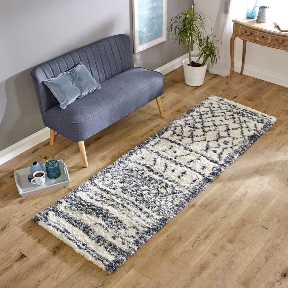 Alto Al04 Cream And Grey Rug by Attic Rugs