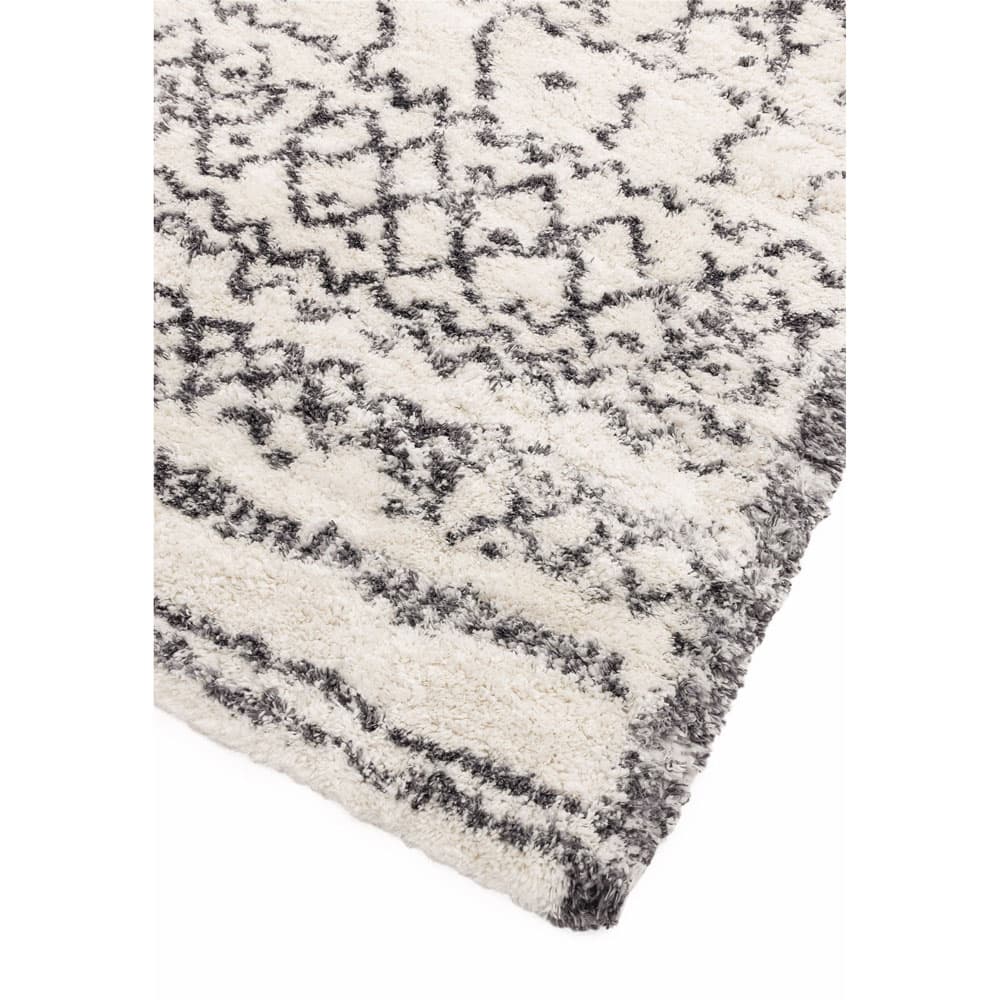 Alto Al04 Cream And Grey Rug by Attic Rugs