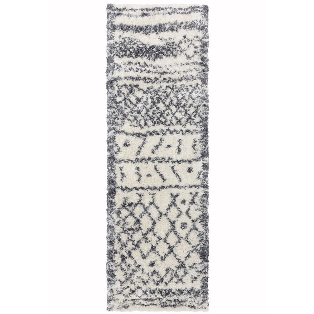 Alto Al04 Cream And Grey Rug by Attic Rugs