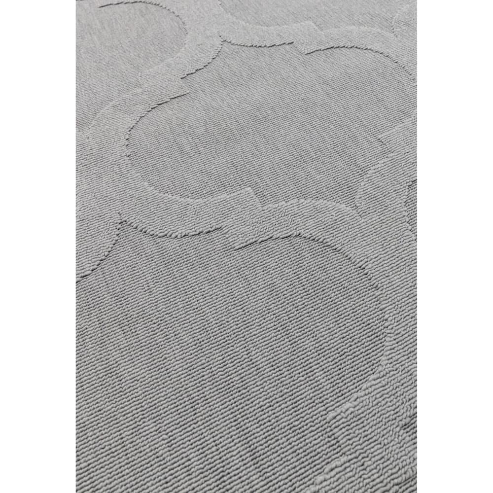 Antibes An01 Grey Trellis Rug by Attic Rugs