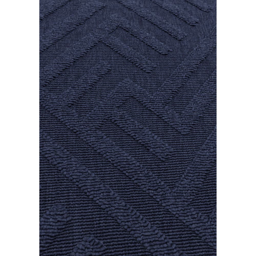 Antibes An05 Blue Linear Rug by Attic Rugs