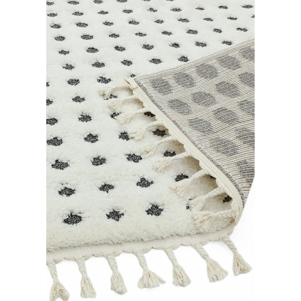 Ariana Ar05 Dotty Grey Rug by Attic Rugs