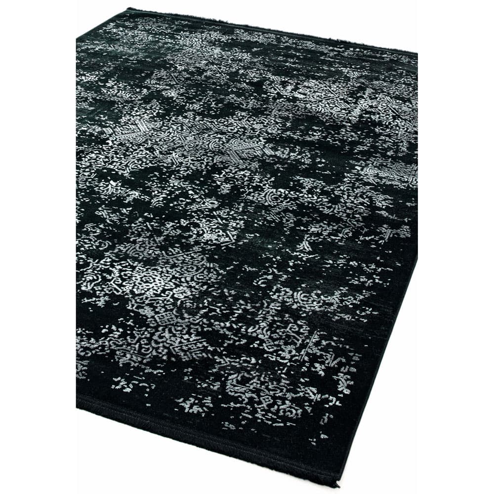 Athera At07 Black Persian Rug by Attic Rugs