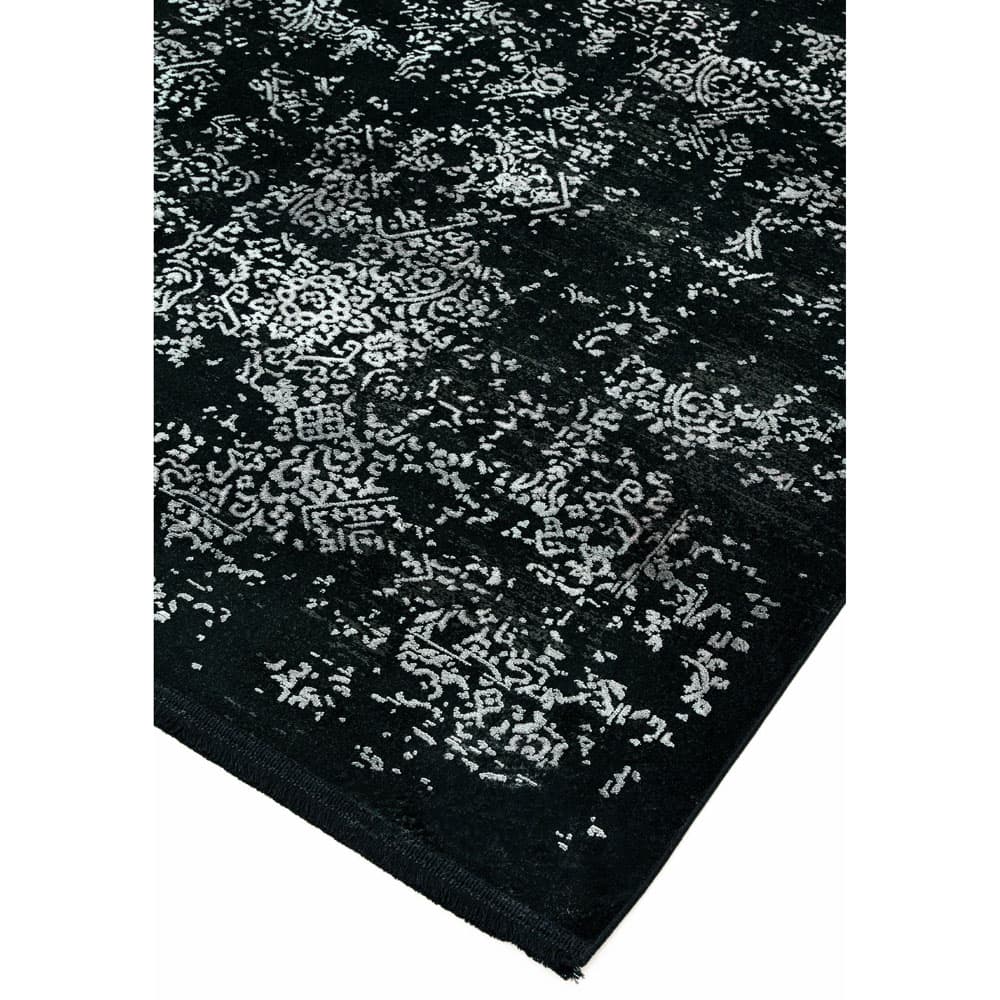 Athera At07 Black Persian Rug by Attic Rugs