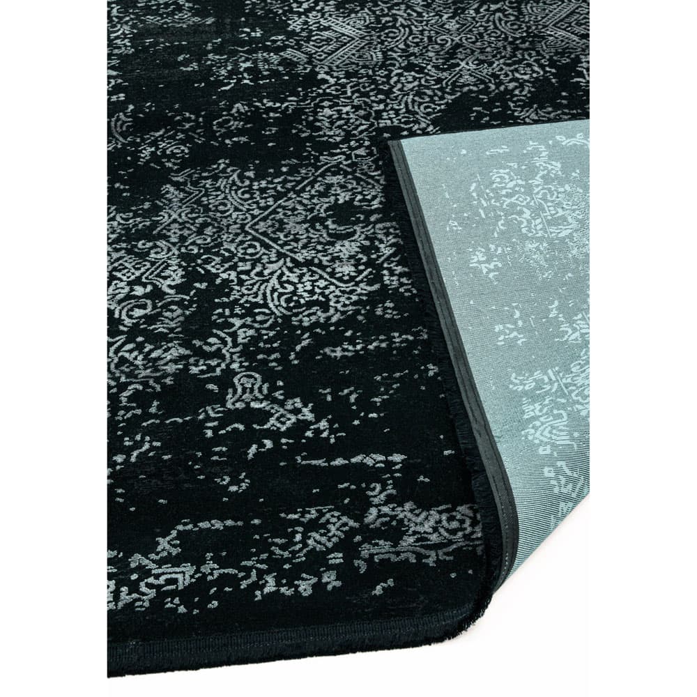 Athera At07 Black Persian Rug by Attic Rugs