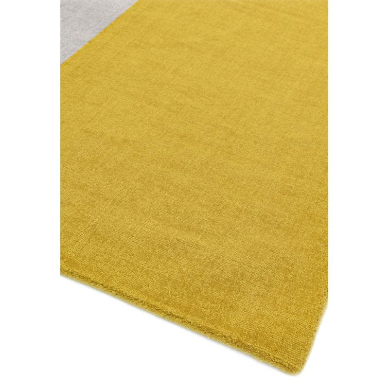 Blox Mustard Rug by Attic Rugs