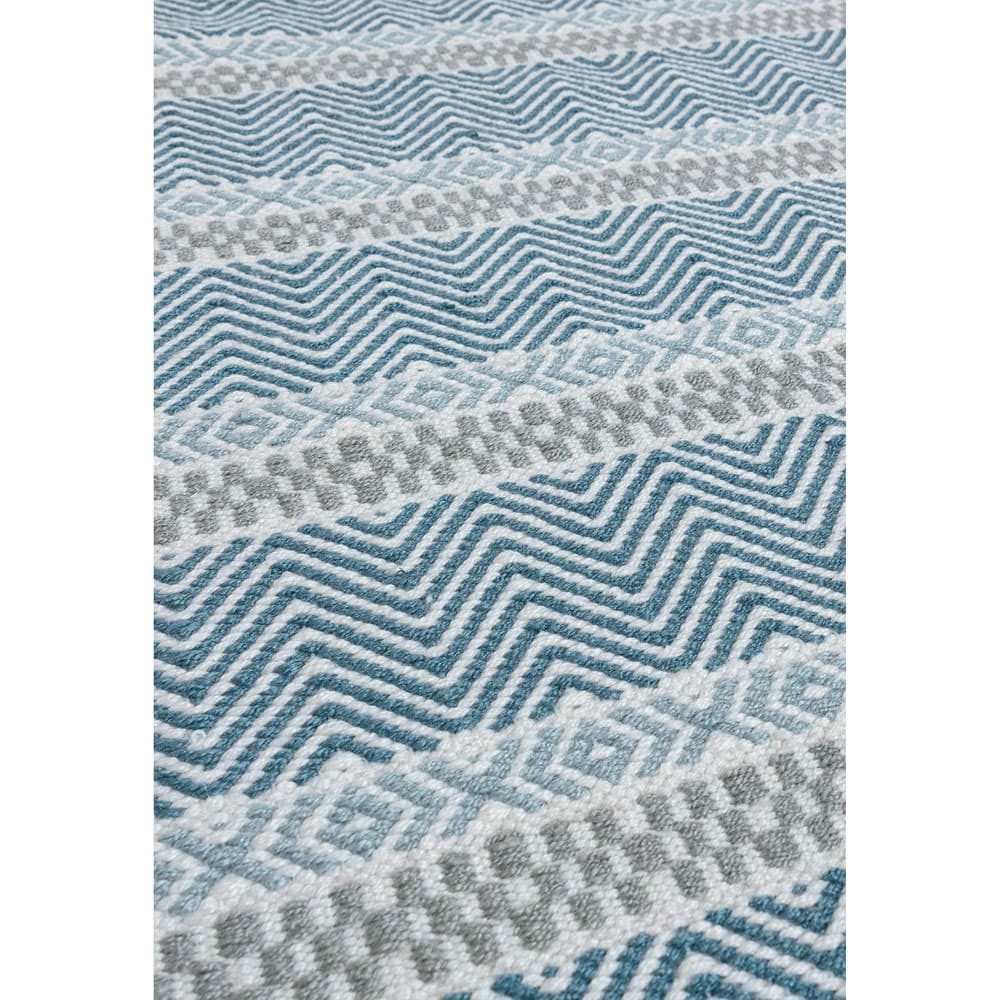 Boardwalk Blue Multi Rug by Attic Rugs