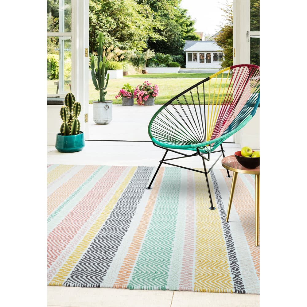 Boardwalk Pastel Multi Rug by Attic Rugs