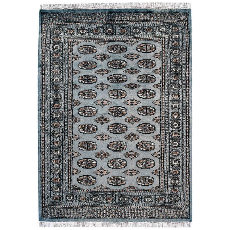 Bokhara Blue Rug by Attic Rugs