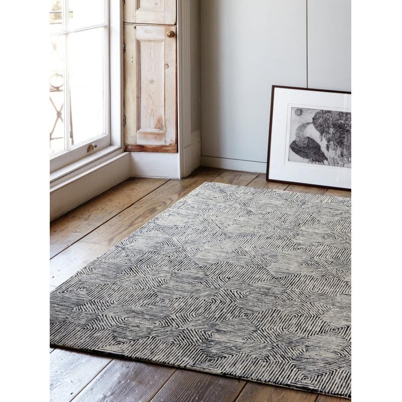 Camden Black/ White Rug by Attic Rugs