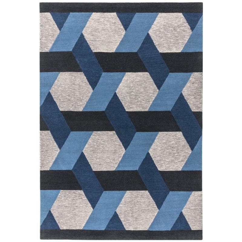 Camden Blue Rug by Attic Rugs