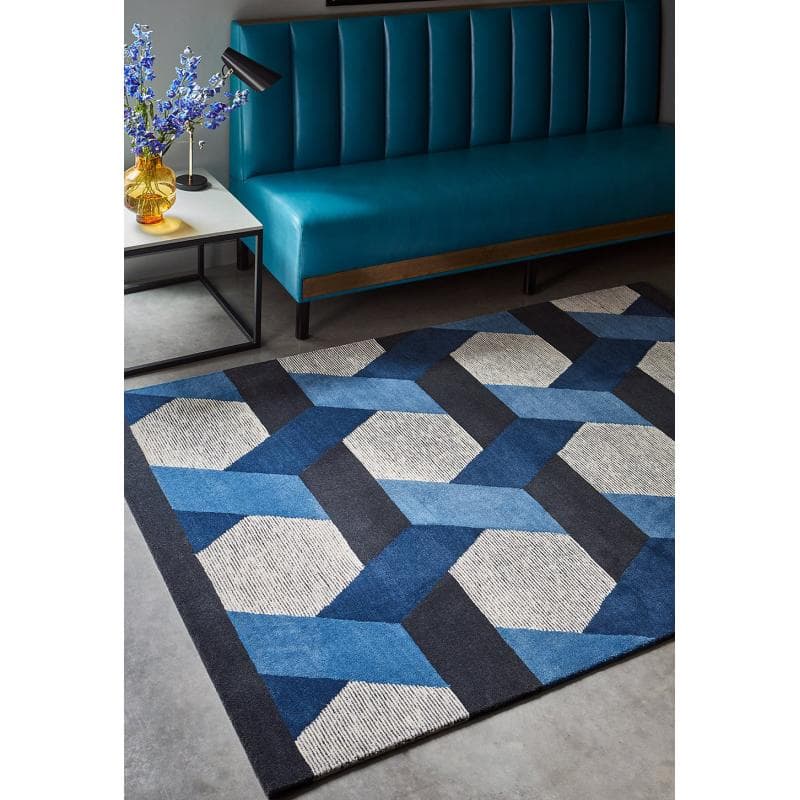 Camden Blue Rug by Attic Rugs