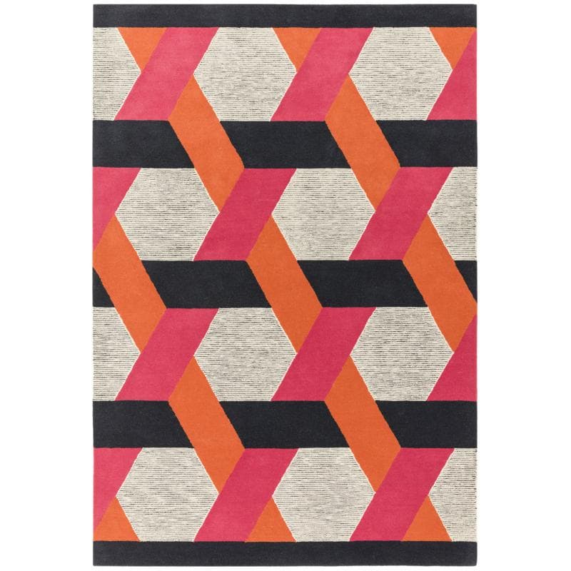 Camden Orange Rug by Attic Rugs