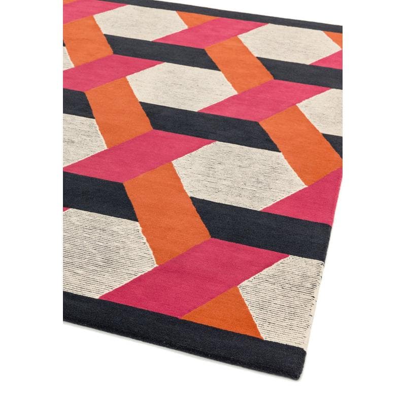 Camden Orange Rug by Attic Rugs